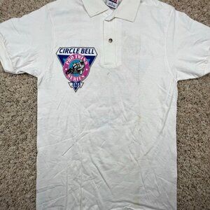 VTG Circle Bell Pro Twins Series AMA T Shirt Small Motorcycle Made USA White *